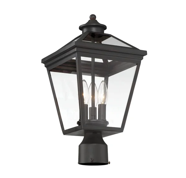 Savoy House Ellijay Post Lantern, English Bronze