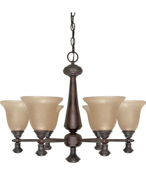 Nuvo Lighting 6-Light Mericana Chandelier - Old Bronze 60/100