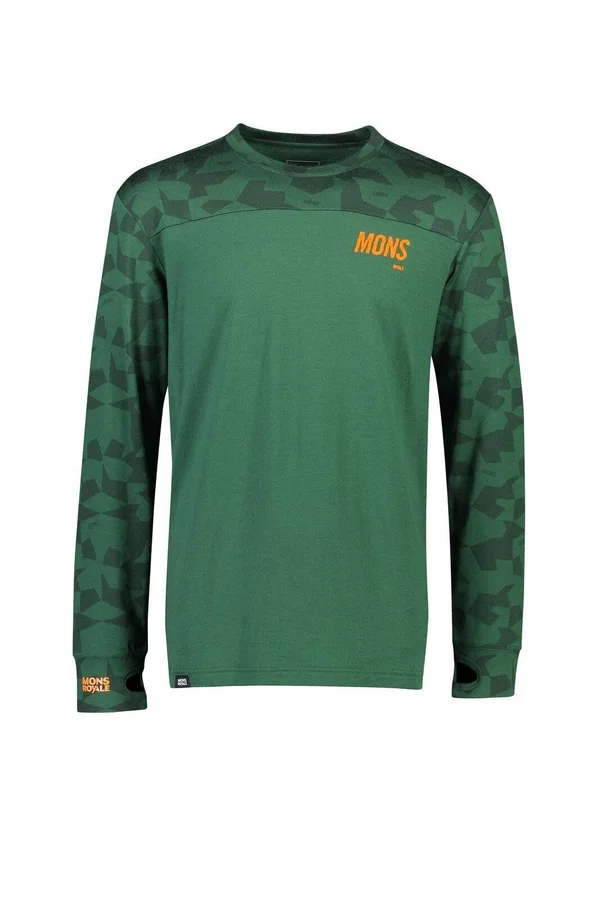 Mons Royale Yotei Tech LS - Pine Camo