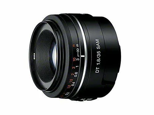 New Sony DT 35mm F1.8 Sam Lens for A Mount (SAL35F18), 11 x 10.4 x 10.4 cm