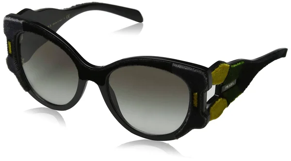 Prada Sunglasses PR 10Us 32V0A7 Black - Gradient Grey