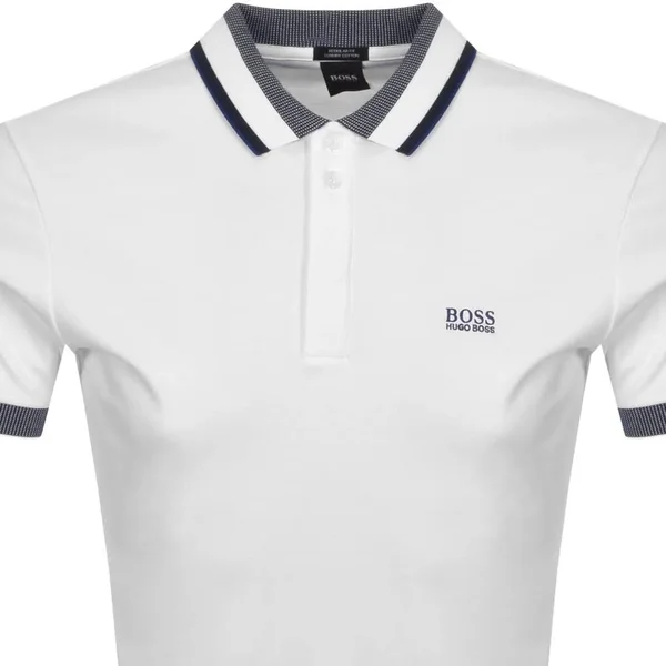 Boss Paddy 1 Polo T Shirt White