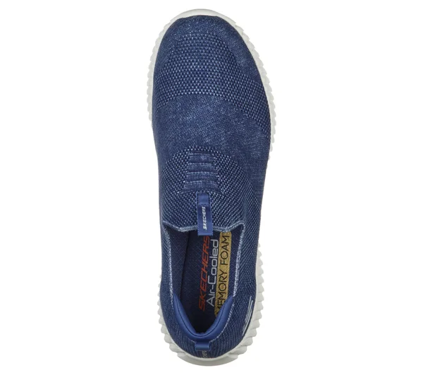 Skechers Men's Elite Flex Azarak Slip on Sneaker, Navy