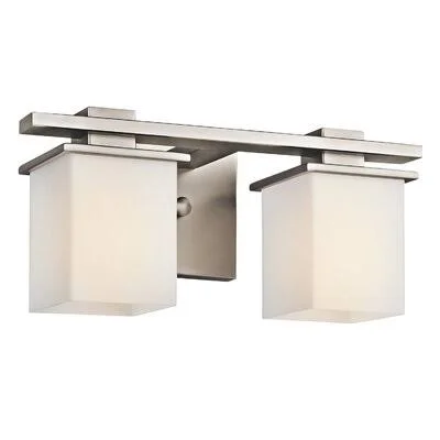 Brayden Studio Macri 2-Light Vanity Light - Finish: Antique Pewter