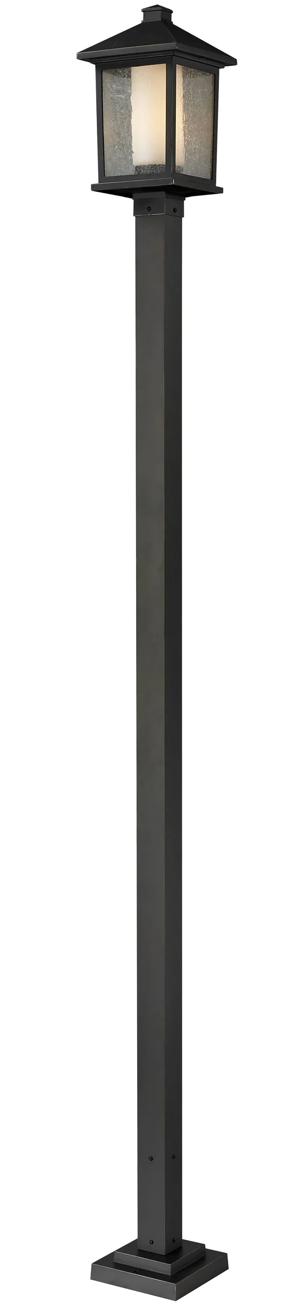 Z-Lite 538PHB-536P-ORB Mesa Outdoor Post Light - Oil Rubbed Bronze