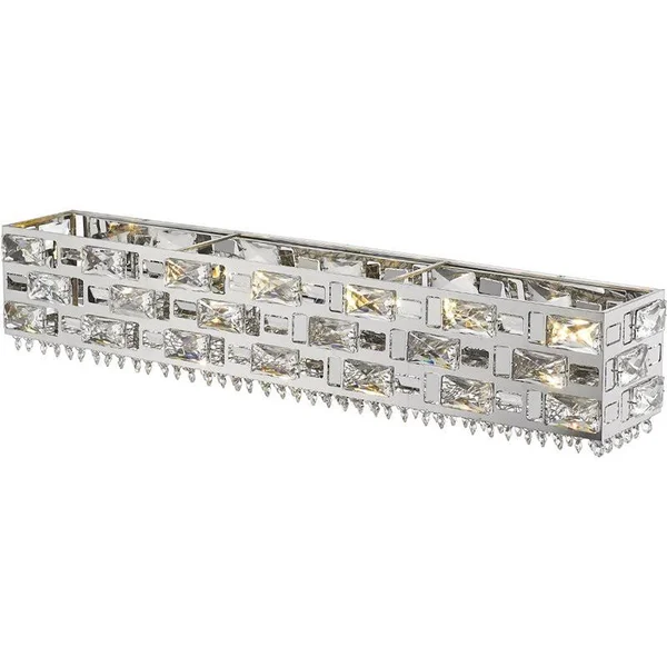 Z-Lite 912-6V-CH-LED 6 Light Vanity, Chrome