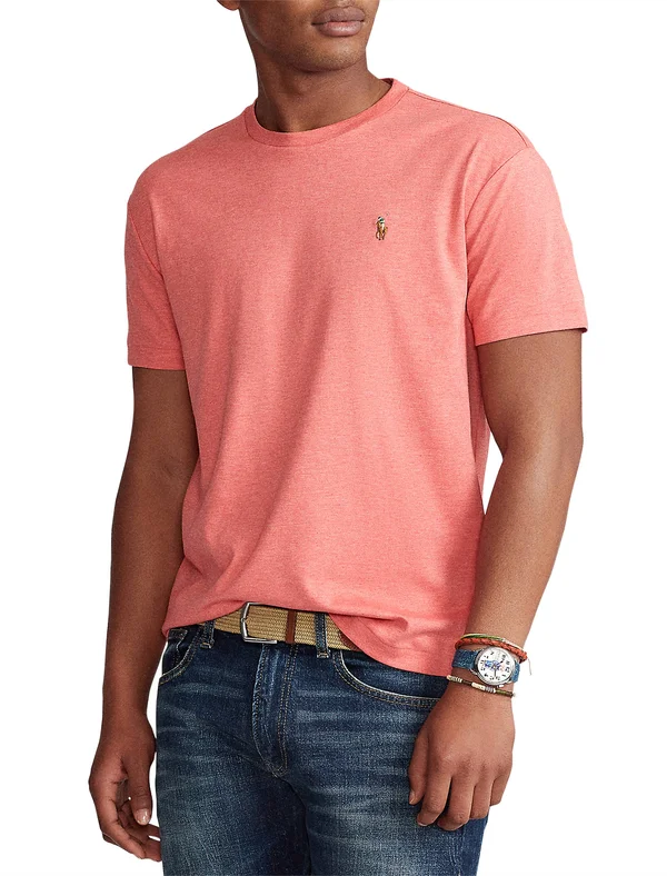 Polo Ralph Lauren Big Tall Solid Soft-Touch Short-Sleeve Tee - XLT