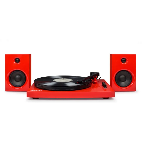 Crosley T100 Audio System - 30W Total - Red