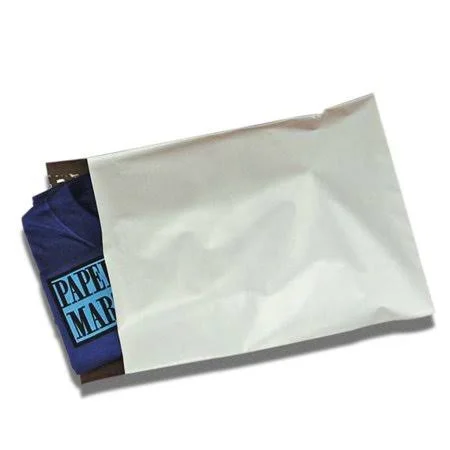 Polyethylene Mailers White, Quantity: 500 by Paper Mart