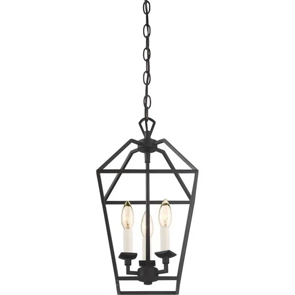 Quoizel AVY5203PK Aviary Pendant, Polished Nickel