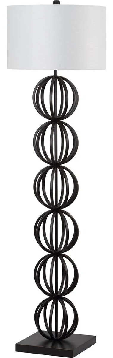 Safavieh Suzie Sphere Floor Lamp, Black
