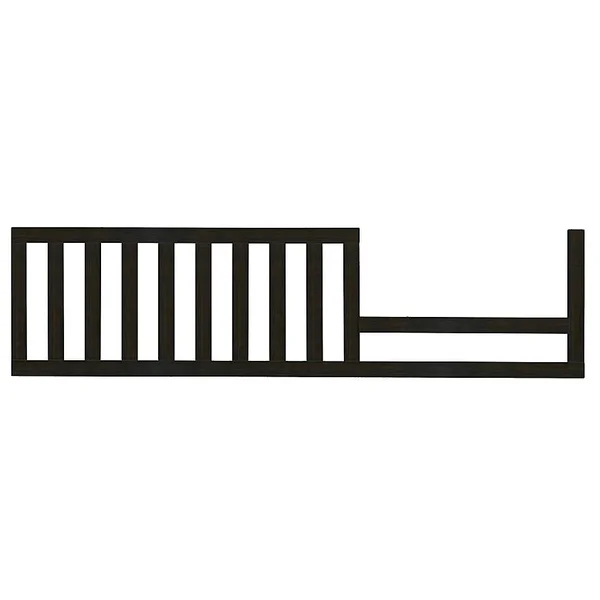 Evolur Convertible Belle Crib Toddler Guard Rail Dark Chocolate