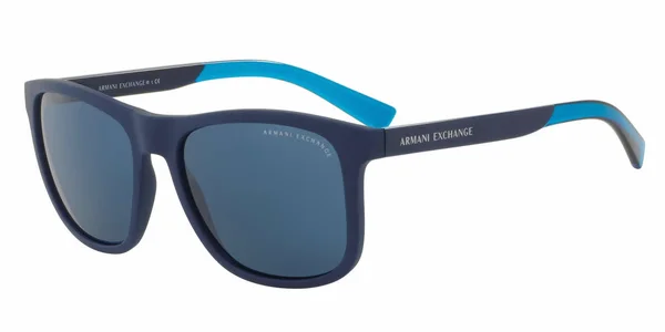 Armani Exchange AX4049SF Sunglasses - Matte Blue (818380)