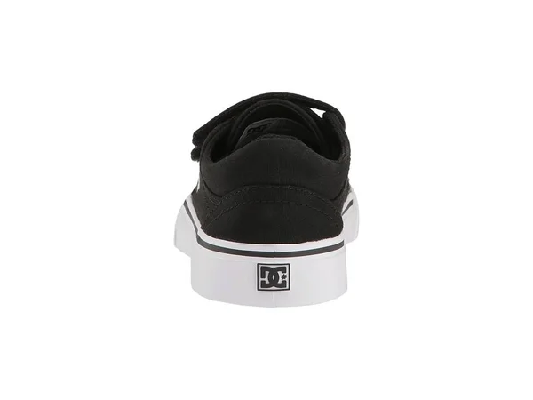 DC Shoes Boys& Trase V Sneakers Black, White 5.5
