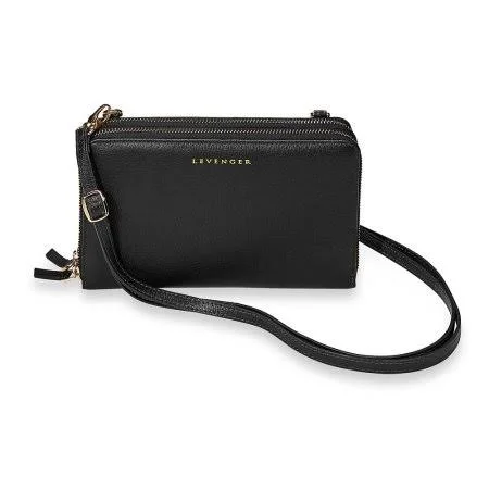 Levenger Carrie Convertible Clutch - Black, Women's