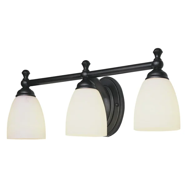 Trans Globe Lighting 3653 Rob 3-Light Bath Bar - Rubbed Oil Bronze
