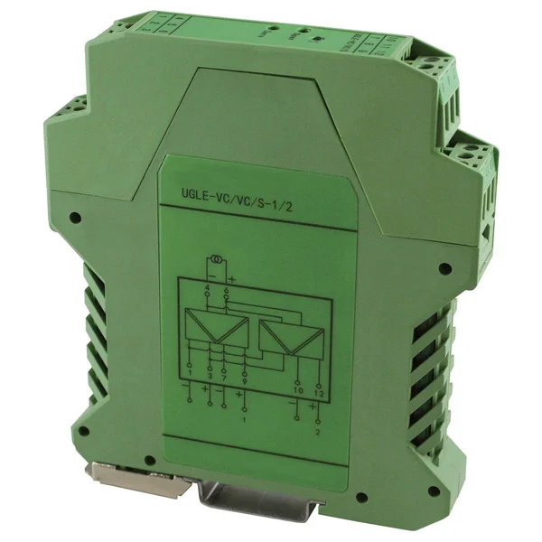 ASI ASI451124 Single Channel Dual Output Analog Signal Isolator Transmitter Splitter - 3-Way Isolation, DIN Rail Mount, Single 4