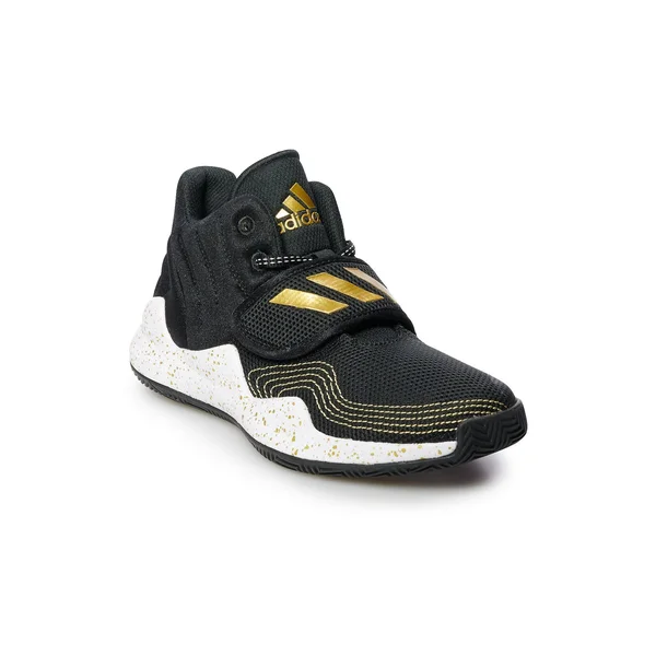 Adidas Deep Threat Basketball Shoes - Kids, Black