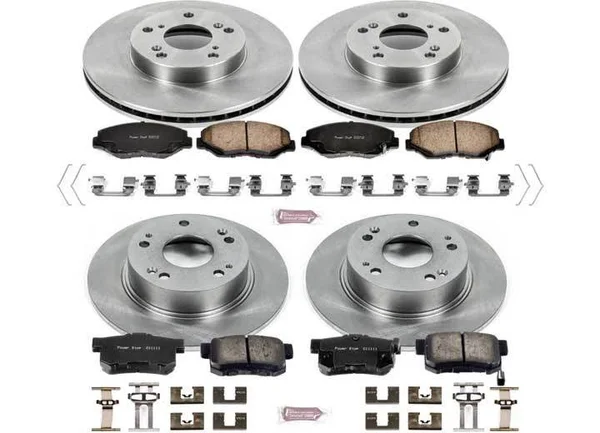 Powerstop 2005 Honda Accord Brake Disc and Pad Kit - KOE1047