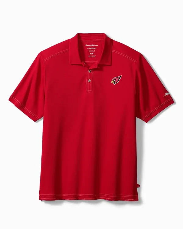 Tommy Bahama Men's NFL Emfielder Polo - Arizona Cardinals - Size S