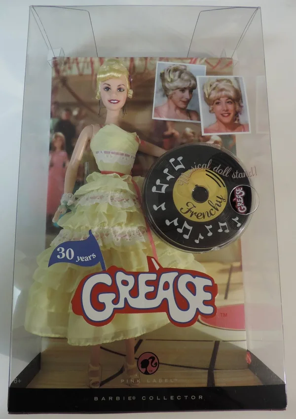 Pink Label Grease Barbie Doll Frenchy