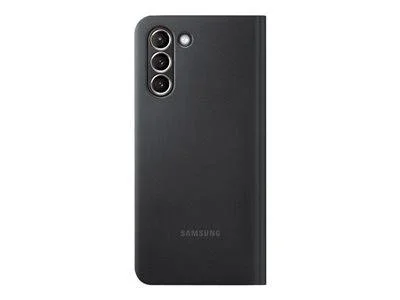 Samsung - LED Wallet Cover for Galaxy S21 - Black