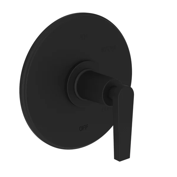 Newport Brass 4-2974BP/56 Dorrance Balanced Pressure Shower Trim Plate with Handle Flat Black