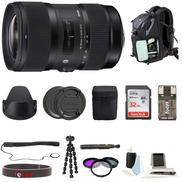 Sigma 18-35mm F1.8 DC HSM Zoom Lens for Canon DSLR Cameras