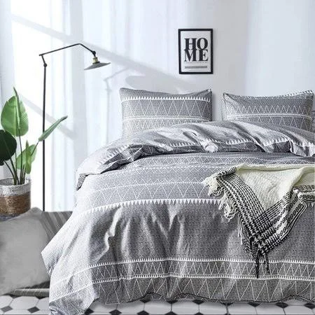 Shatex Bed in A Bag Bedding -3 Piece Ultra Soft 100% Microfiber Polyester Bedding Comforter Set, Queen Size, Diagonal, Other