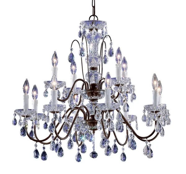 Classic Lighting 8379-EB-I English Bronze Daniele 12 Light Chandelier