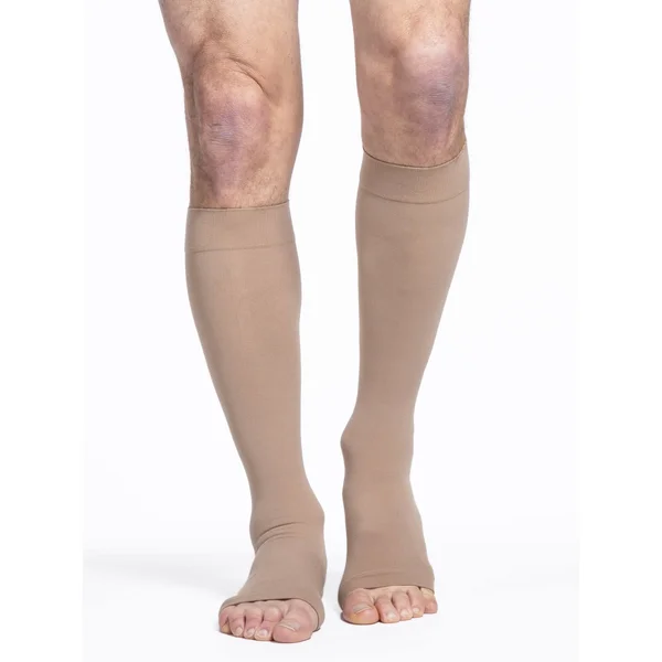 Sigvaris 232cxlo66 20-30 mmHg Cotton Socks-XL-Long-Open Toe-Crispa