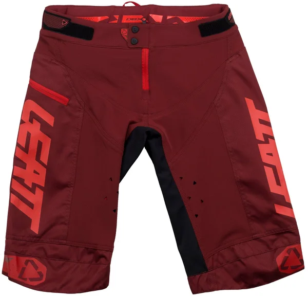 Leatt DBX 4.0 MTB Shorts Men's Size Large in Ruby