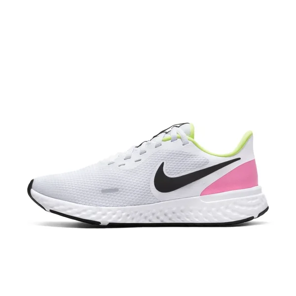 Nike Revolution 5 Women's Running Shoes, Size: 6.5, White