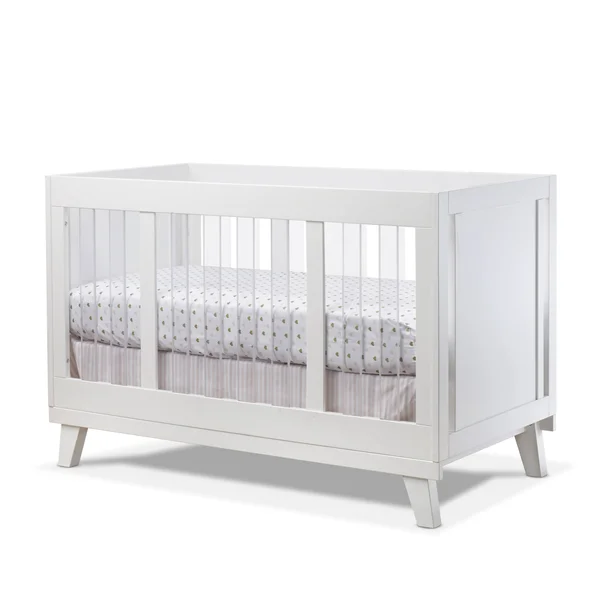 Sorelle - Uptown Acrylic Crib - White