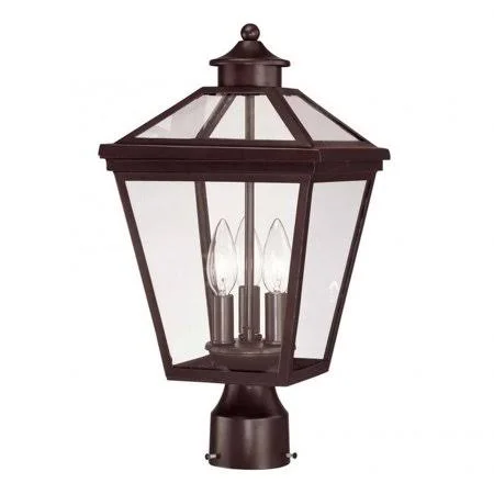 Savoy House Ellijay Post Lantern, English Bronze