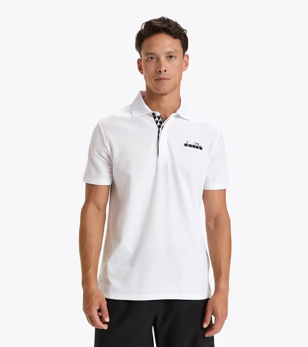 Diadora Polo Statement SS White