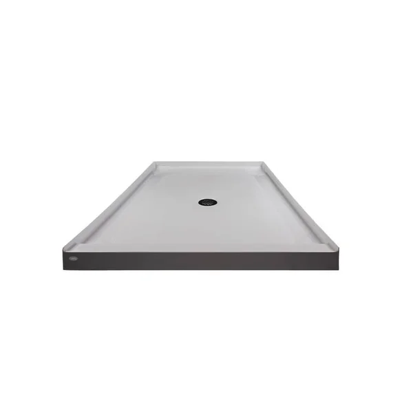 Jacuzzi 36 in. x 48 in. Center Drain 3.19 in. Shower Base in White