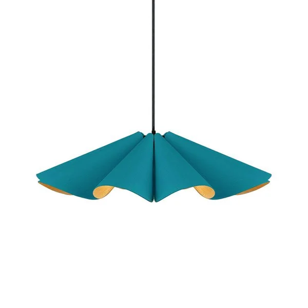 Bruck Lighting Delfina Pendant Light - Color: Grey - Size: 1 Light - WEPDEL/60/GYO/ASH