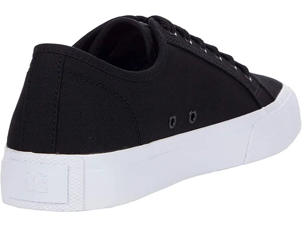 Men's DC Manual Skate Shoes in Black/White Size 7.5 Medium