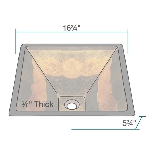 Mr Direct 638 Vessel Sink Ensemble with A Chrome Finish 731 Faucet, Pop-Up Drain, and Sink Ring.