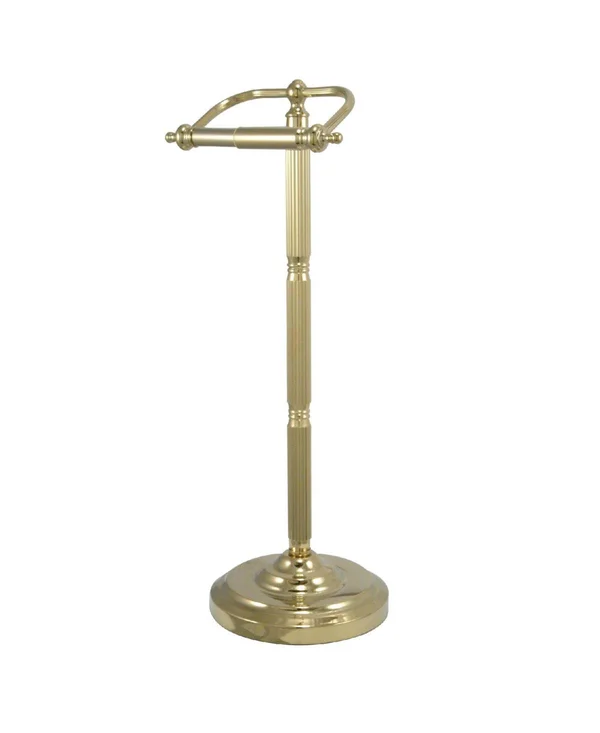 Kingston Brass Georgian Pedestal Toilet Paper Holder - Polished Brass