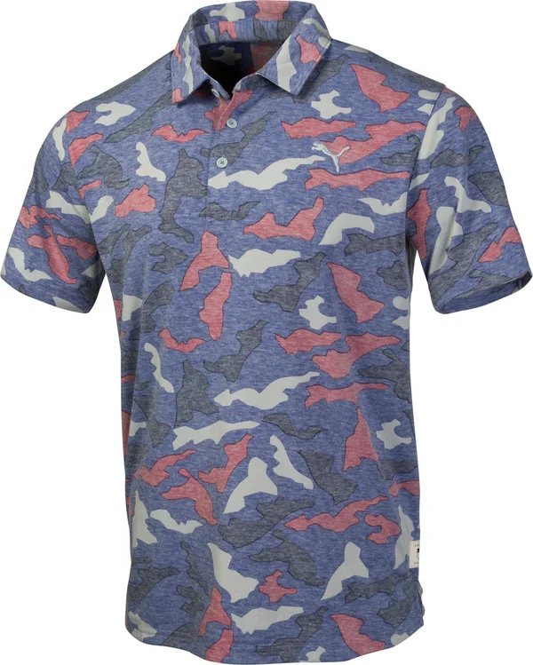 Puma Raleigh Golf Polo - Dazzling Blue - XXL