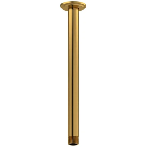 Riobel 557 11-3/8 inch Ceiling Mounted Shower Arm - Gold