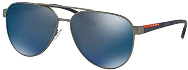 Prada Linea Rossa PS 54TS DG1387 Gunmetal Rubber