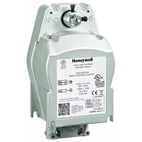 Honeywell, 80 lb-in Fire Smoke Actuator - MS4109F1010