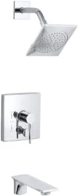 Kohler K-T14776-4-CP Stance Rite-Temp Bath/Shower TRIM - Polished Chrome