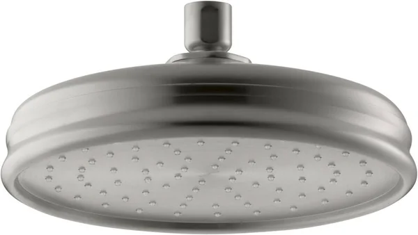 Kohler K-13692-G 8x22 Rainhead with Katalyst air-induction Technology, 1.75 GPM Vibrant Brushed Nickel