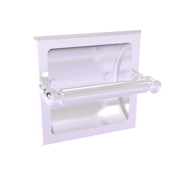 Allied Brass CL-24C-SCH Carolina Recessed Toilet Paper Holder Finish: Satin Chrome
