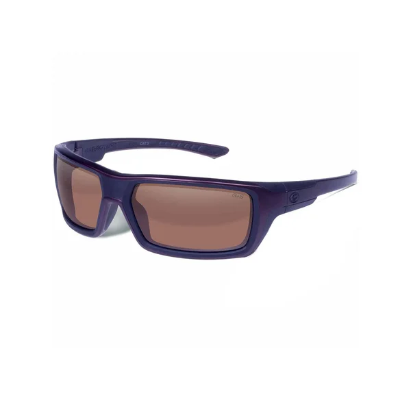 Gargoyles Khyber Polarized Sunglasses (Matte Dark Red/Brown/Silver)