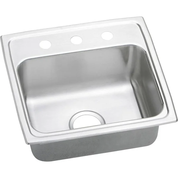 Elkay Lustertone Bowl Single Basin Kitchen Sink LR19180
